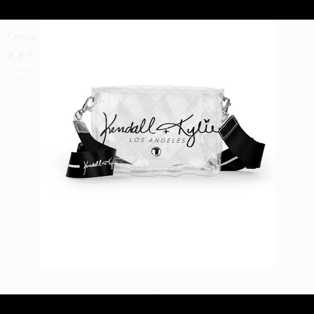 Kendall + Kylie Crossbody Clear Bag